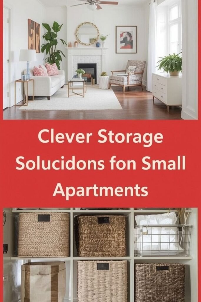 Clever Storage Ideas for Small Apartments