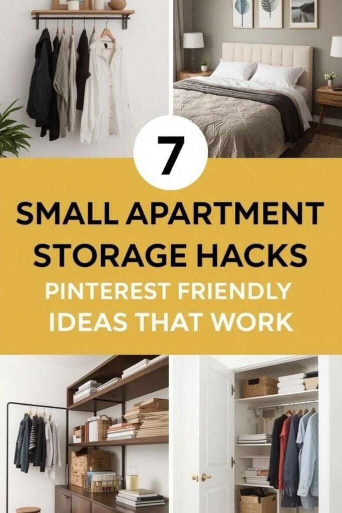 Small Apartment Storage Hacks: Pinterest-Friendly Ideas That Work