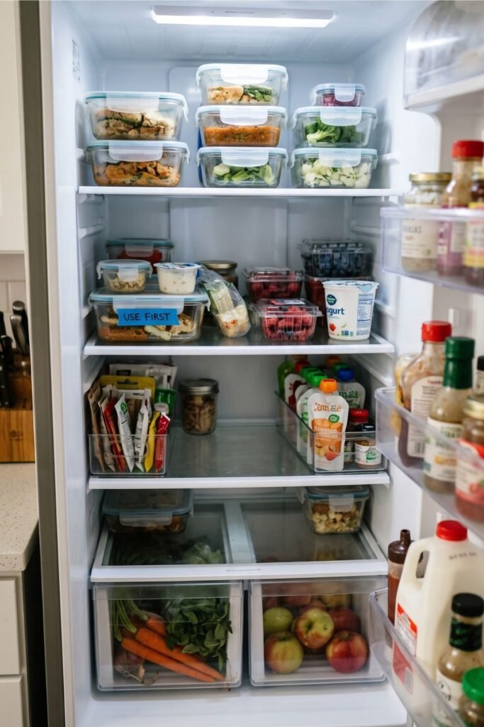fridge organizer ideas